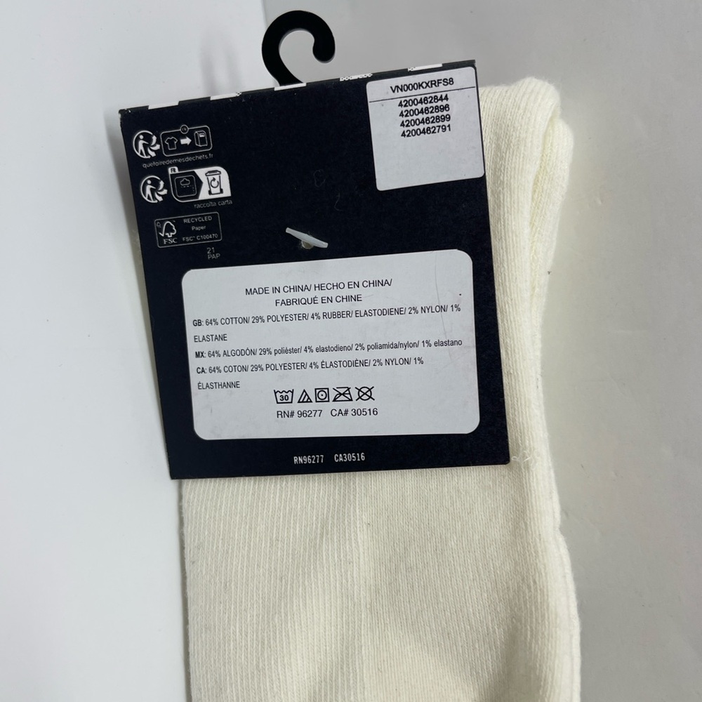 Vans Designer Logo Sport Skater Surfer Crew
Cut Socks 
Vans Skate Clay  (1 pair) - Picture 14 of 16